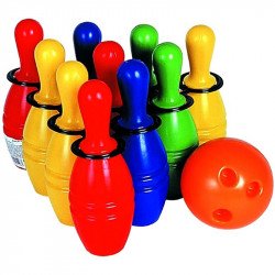 Bowling 10 db-os készlet Játék Regio