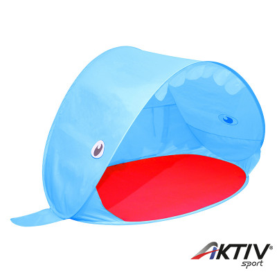 Strandsátor cápás UV szűrős 154x102x67 cm