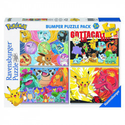 Puzzle Ravensburger 4x100 db Pokemon Puzzle Ravensburger