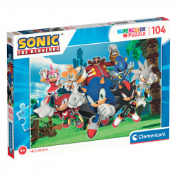Puzzle Clementoni 104 db Sonic Puzzle