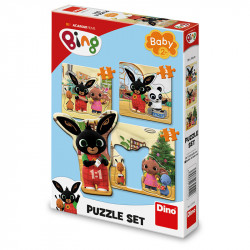Puzzle Bing 3-5 db Puzzle Dino