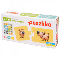 Puzzle XXL Cubika Állatcsalád 20 db-os Puzzle Cubika