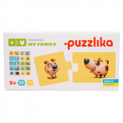 Puzzle XXL Cubika Állatcsalád 20 db-os