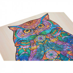 Puzzle fa Grafix Bagoly 130 db kerettel
