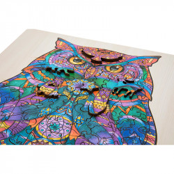 Puzzle fa Grafix Bagoly 130 db kerettel