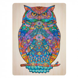 Puzzle fa Grafix Bagoly 130 db kerettel