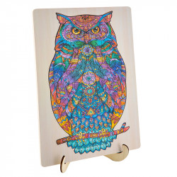 Puzzle fa Grafix Bagoly 130 db kerettel