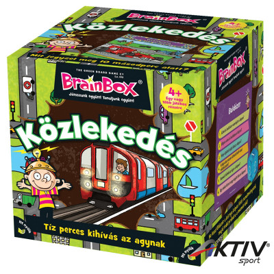 BrainBox közlekedés társasjáték