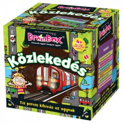 BrainBox közlekedés társasjáték Logikai játékok Regio