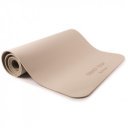 Jógaszőnyeg pánttal Trendy Yogamat Eco-Line 180x60x0,6 cm bézs