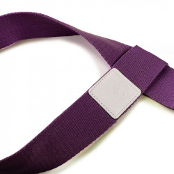 Jógaszőnyeg pánttal Trendy Yogamat Eco-Line 180x60x0,6 cm lila