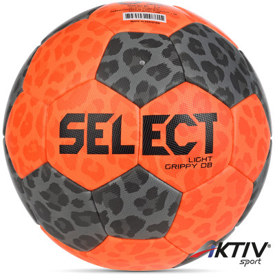 Kézilabda Select Light Grippy 2024 narancssárga-szürke méret: 0