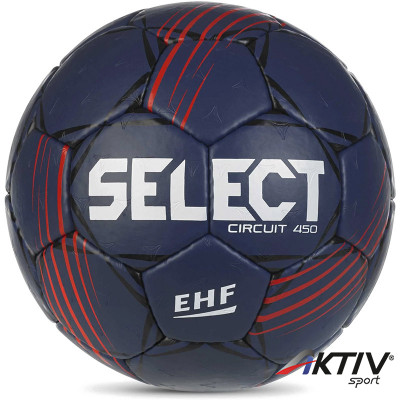 Kézilabda Select Circuit navy 450 g