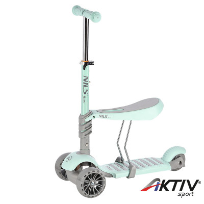 Roller háromkerekű Nils HLB808 menta zöld