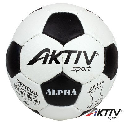 Futball labda Aktivsport Alpha bőr méret: 4