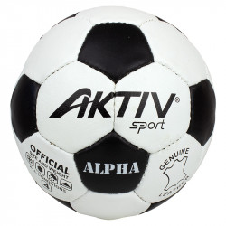 Futball labda Aktivsport Alpha bőr méret: 4 Sportszer Aktivsport