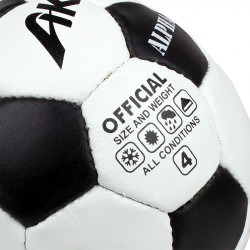 Futball labda Aktivsport Alpha bőr méret: 4