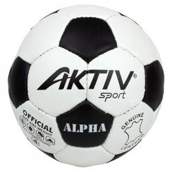Futball labda Aktivsport Alpha bőr méret: 4 Sportszer Aktivsport