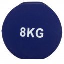 Súlyzó neoprén Aktivsport 8 kg kék