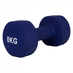Súlyzó neoprén Aktivsport 8 kg kék Fitness Aktivsport
