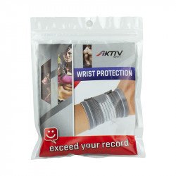 Csuklóvédő Aktivsport tépőzáras neoprén-latex Sportszer Aktivsport