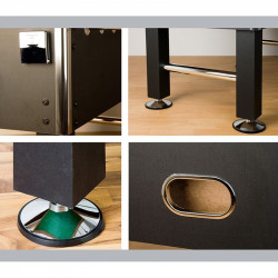 Csocsóasztal Leeds fekete