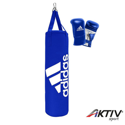 Bokszkesztyű bokszzsák szett Adidas Blue Corner