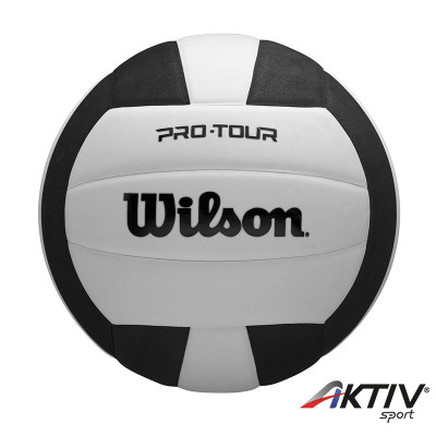 Röplabda Wilson Pro Tour VB fekete-fehér