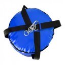 Boxzsák Saman Colours műbőr 120x40 cm fekete-kék