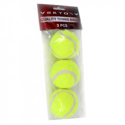 Teniszlabda játék 6 cm 3 db Sportszer Vektory