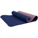 Jóga matrac 173x61x0,6 cm TPE sötét kék