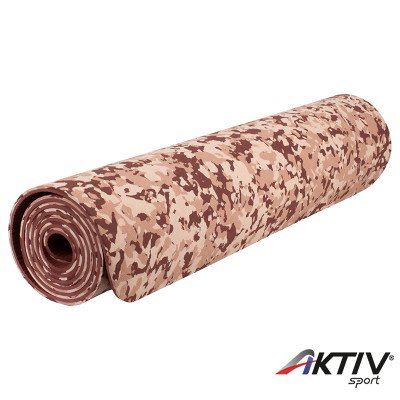 Jóga matrac 173x61x0,6 cm TPE terepmintás