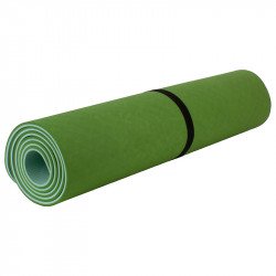 Jóga matrac 173x61x0,6 cm TPE sötét zöld Fitness Aktivsport