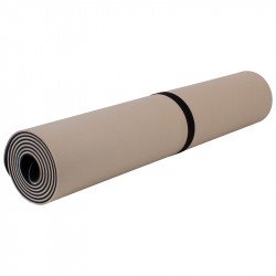 Jóga matrac 173x61x0,6 cm TPE bézs Fitness Aktivsport