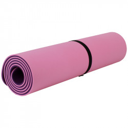 Jóga matrac 173x61x0,6 cm TPE rózsaszín Fitness Aktivsport