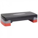 Step pad HMS AS003 67x27 cm fekete-piros