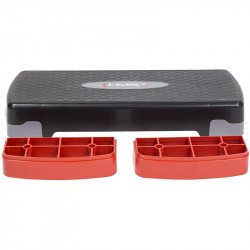 Step pad HMS AS003 67x27 cm fekete-piros Fitness HMS