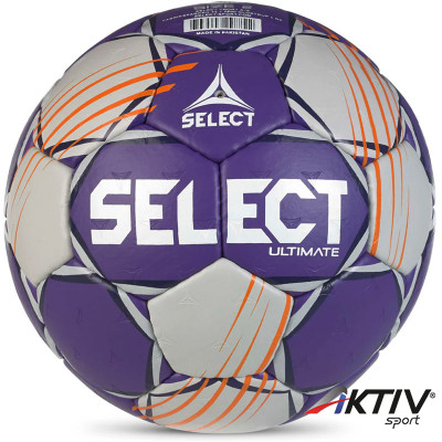Kézilabda Select Ultimate 2024 szürke-lila méret: 3