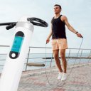 Okos ugrálókötél inSPORTline Jumpsmart fekete