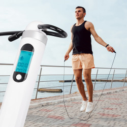 Okos ugrálókötél inSPORTline Jumpsmart fekete