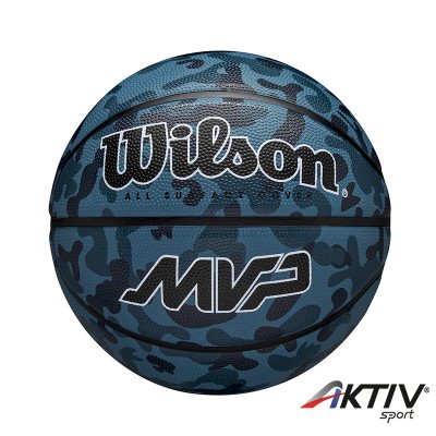 Kosárlabda Wilson MVP Camo gumi 7-es méret kék