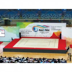 Aerobic versenytalaj Gymnova Cancun Competition 12x12 m FIG Sportszer Gymnova