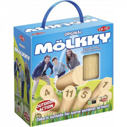 Fa szabadtéri játék Tactic Mölkky GO dobozos Játék Tactic