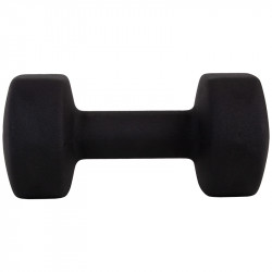 Súlyzó neoprén Aktivsport 8 kg fekete