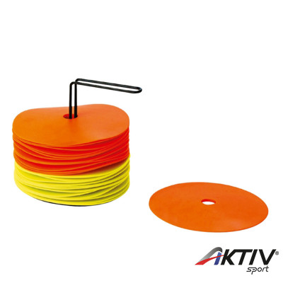 Korong alakú padlójelölő szett csúszásmentes 15 cm 24 db