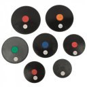 Diszkosz gumi 1,75 kg fekete