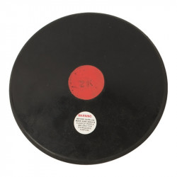 Diszkosz gumi 1,75 kg fekete Sportszer Megaform