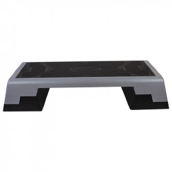 Step pad Aktivsport Pro 98x38x15 cm szürke-fekete