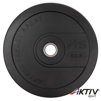 Súlytárcsa gumi Trendy ATS Premium Bumper Plate 5 kg 51 mm