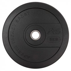 Súlytárcsa gumi Trendy ATS Premium Bumper Plate 5 kg 51 mm Fitness Trendy